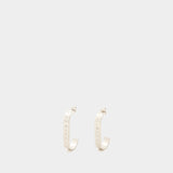 Earrings - MM6 Maison Margiela - Metal - Silver