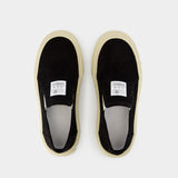 Sneakers - MM6 Maison Margiela - Leather - Black