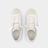 Prsx Low Sneakers - Philippe Model - Leather - Silver