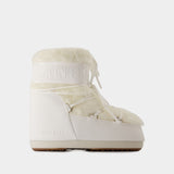 Icon Low Boots - Moon Boot - Synthetic - White