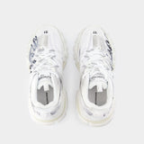 Track Sneakers - Balenciaga - Synthetic - White/Black