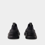 Tread  Slick Sneakers - Alexander McQueen - Canvas - Black