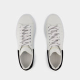 Oversize Sneakers - Alexander McQueen - Leather - White