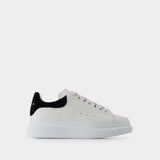 Oversize Sneakers - Alexander McQueen - Leather - White