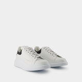 Oversize Sneakers - Alexander McQueen - Leather - White