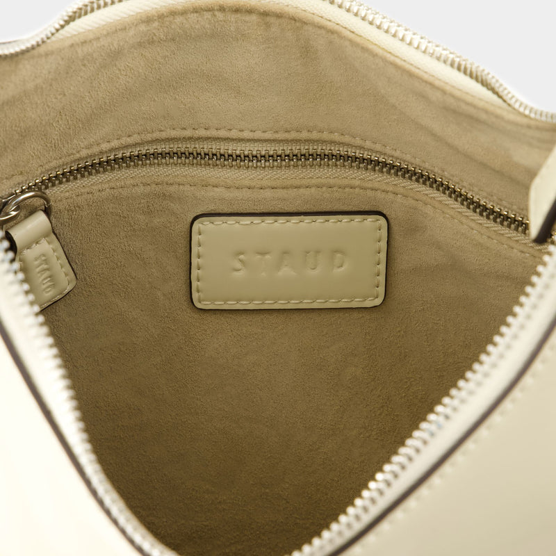 Alec Shoulder Bag - Staud - Leather - Beige