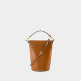 Phoebe Convertible Bucket Bag - Staud - Leather - Brown