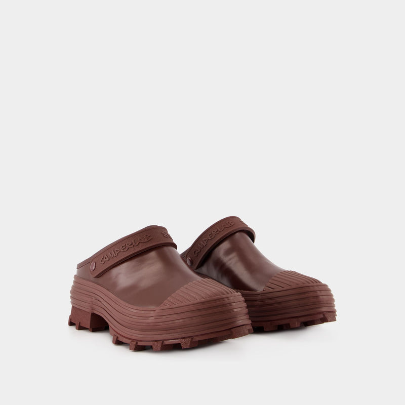 Traktori Sneakers - Camper - Leather - Burgundy