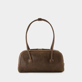 Soft Baguette Shoulder Bag - Margesherwood - Leather - Brown