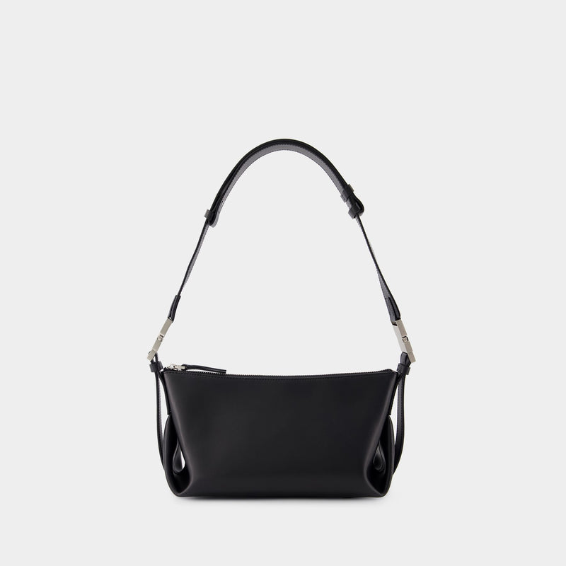 Bean Twee Shoulder Bag - Osoi - Leather - Black