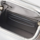 Folder Mini Crossbody - Osoi - Leather - Silver