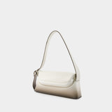 Folder Brot Shoulder Bag - Osoi - Leather - White