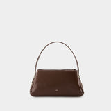 Pillow Mini Shoulder Bag - Osoi - Leather - Choco Brown