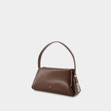 Pillow Mini Shoulder Bag - Osoi - Leather - Choco Brown