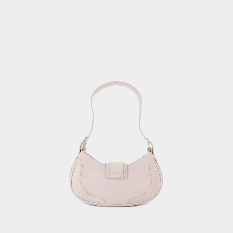 Hobo Brocle Shoulder Bag - Osoi - Leather - Pink