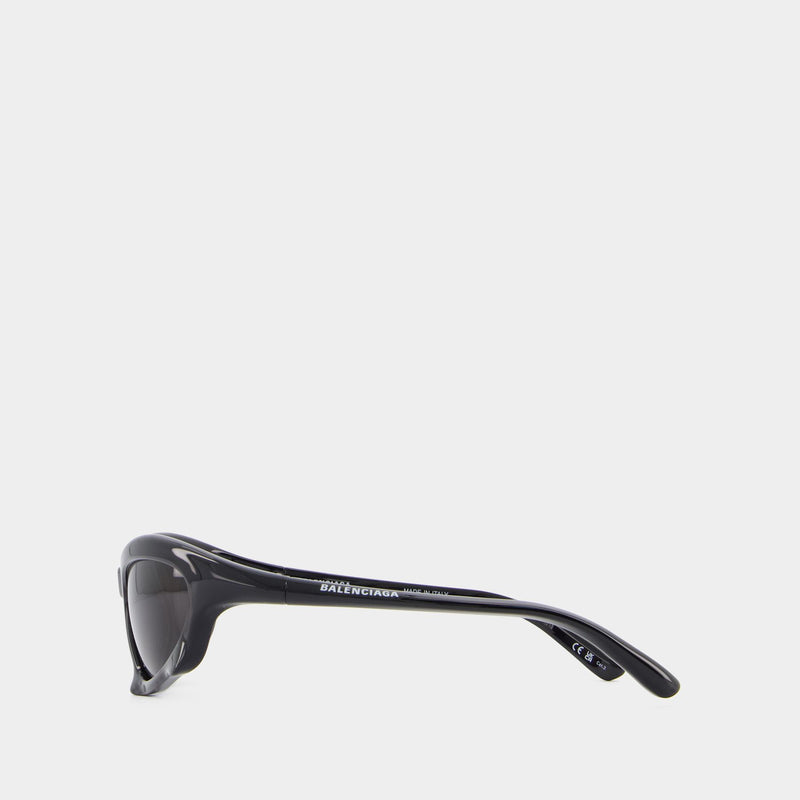 Bb0229s Sunglasses - Balenciaga - Acetate - Black