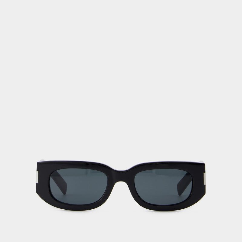 Sl 697 Sunglasses - Saint Laurent - Acetate - Black