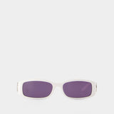 Gg1661s Sunglasses - Gucci - Acetate - White