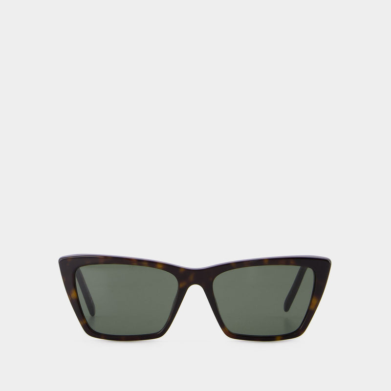 Sl 737 Mica Thin Sunglasses - Saint Laurent - Acetate - Brown