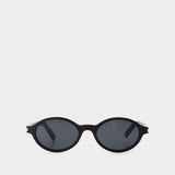 Sl 751 Jeanne Sunglasses - Saint Laurent - Acetate - Black