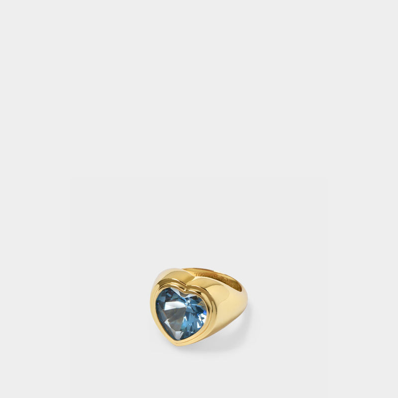 R23 Ring in Brass and Gold Plated