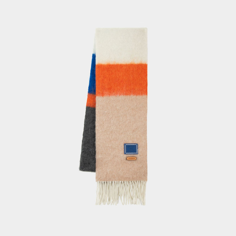 Narrow Scarf - Ader Error - Wool - Ivory