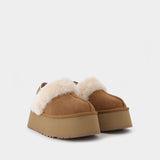 Funkette in Brown Shearling