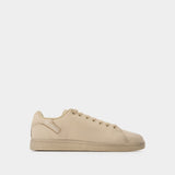 Orion Sneakers in Beige Leather