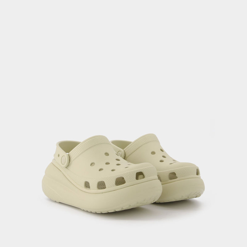 Classic Crush Mules - Crocs - Bone - Synthetic