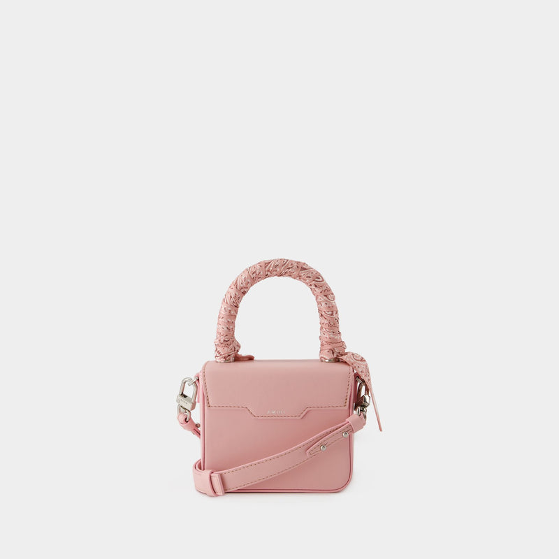 Bandana Micro Bag - Amiri - Leather - Pink