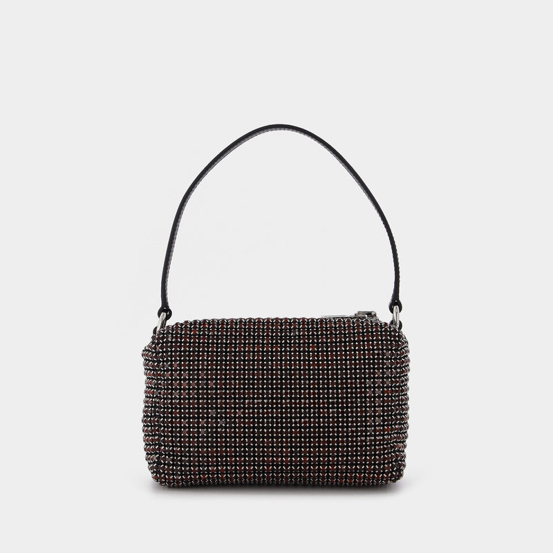 Heiress Medium Pouch in Crystal Mesh