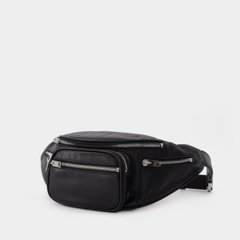 Attica Soft Fanny Pack Belt Bag - Alexander Wang -  Black - Leather