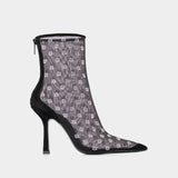 Delphine Boots 105 - Alexander Wang - Mesh - Black