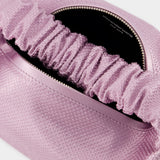 Mini Scrunchie Handbag - Alexander Wang - Polyester - Winsome Orchid