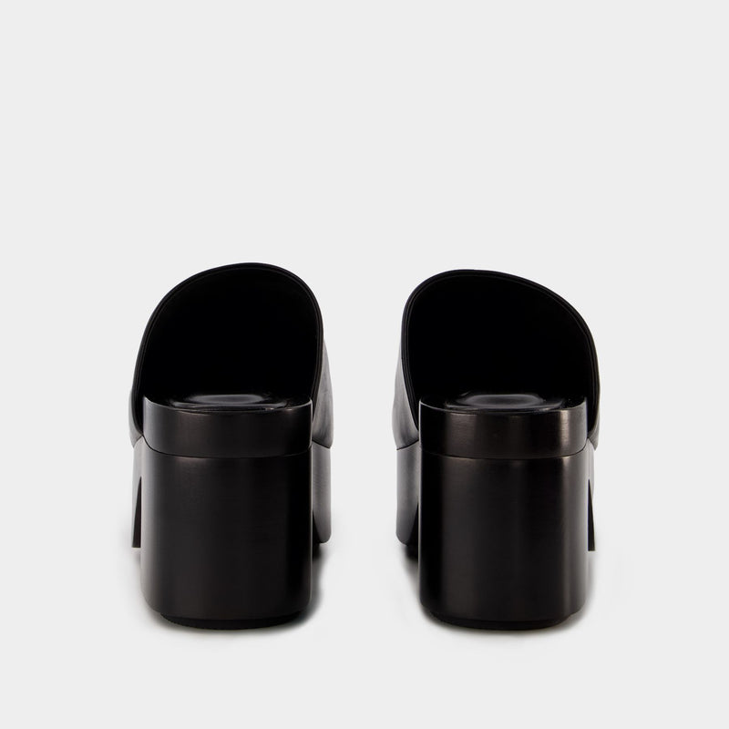 Zoe Mules - Alexander Wang - Leather - Black