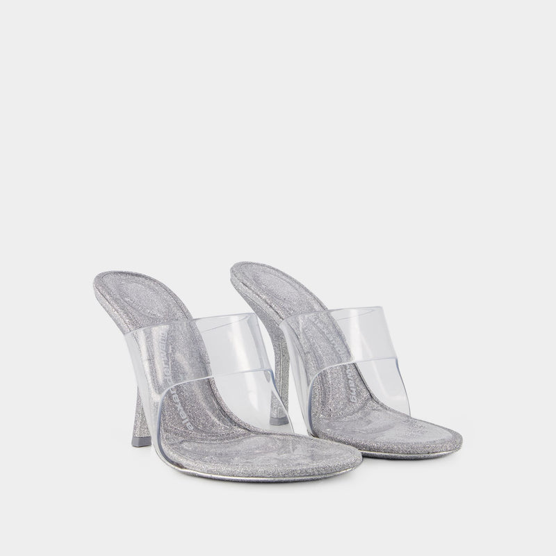 Nudie 105 Sandals - Alexander Wang - PVC - Silver