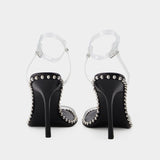 Nova 105 Sandals - Alexander Wang - PVC - Black