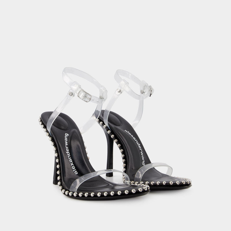 Nova 105 Sandals - Alexander Wang - PVC - Black