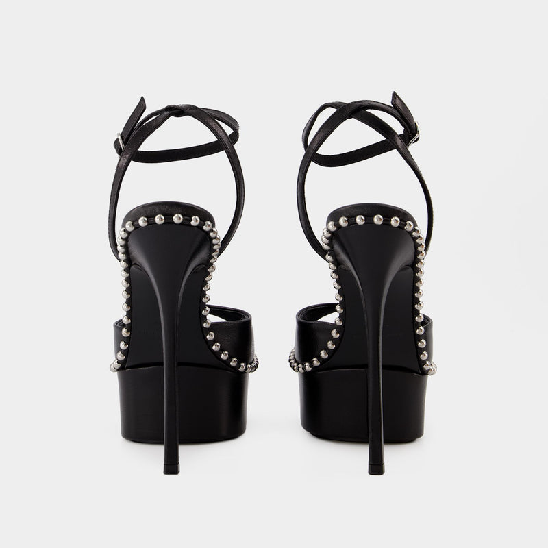 Nova 145 Sandals - Alexander Wang - Leather - Black