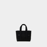 Knit Mini Tote Bag - Alexander Wang - Polyester - Black