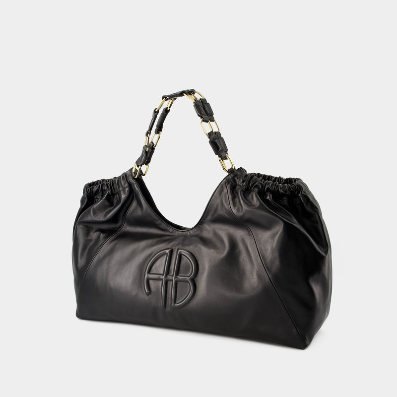 Kate Shopper Bag - Anine Bing - Leather - Black