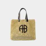 Large Rio Tote Bag - Anine Bing - Synthetic - Beige