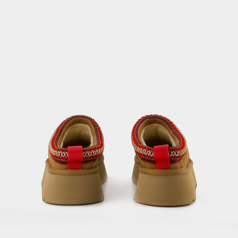 Tazz Slides - Ugg - Leather - Chestnut