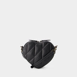 Heart Crossbody - Coach - Leather - Black