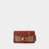 Tabby Chain Clutch Crossbody - Coach - Tan Rust - Canva