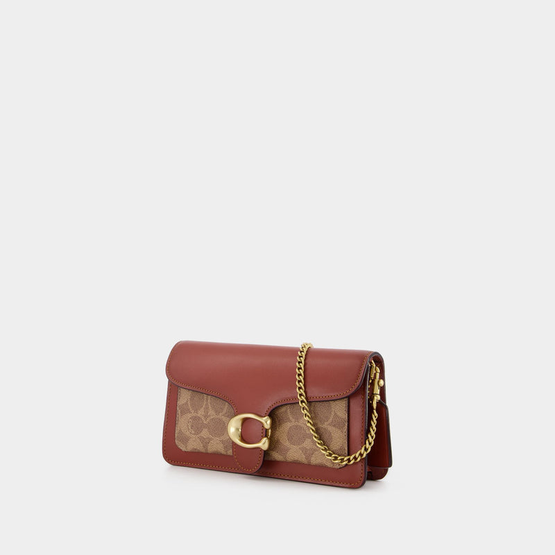 Tabby Chain Clutch Crossbody - Coach - Tan Rust - Canva