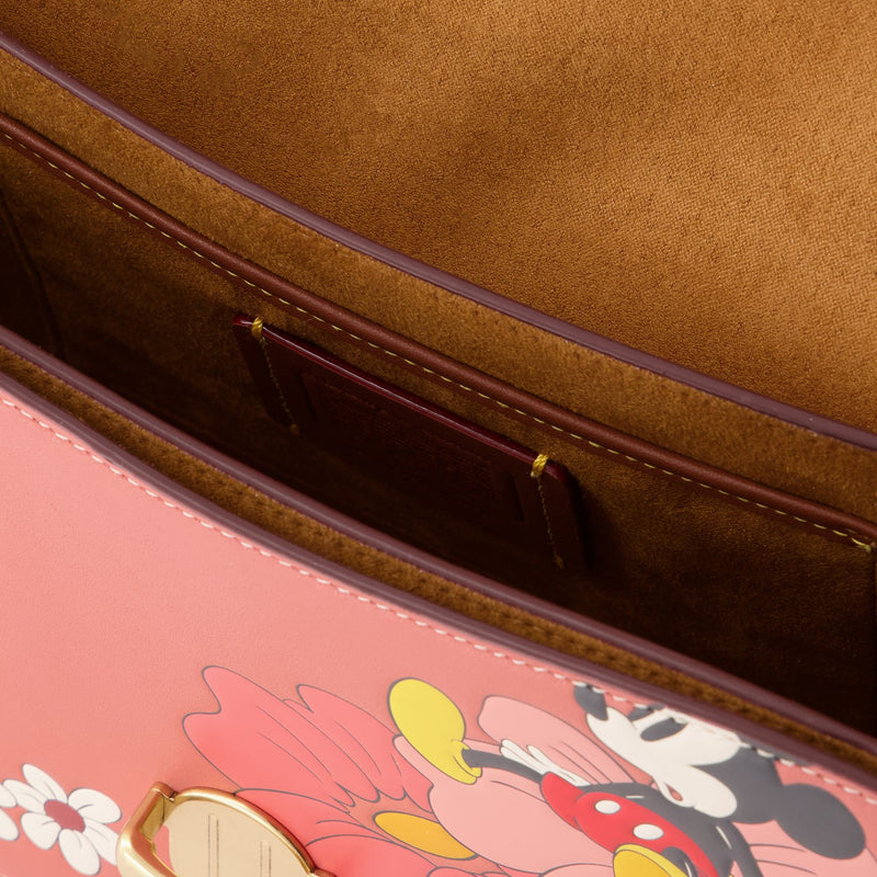 30 Disney Tote - Leather - Brown