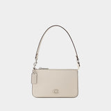 Pouch - Coach - Leather - White