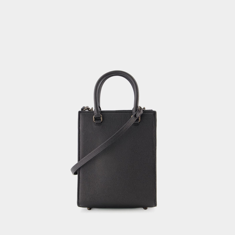 Tote 16 Tote Bag - Coach - Leather - Black