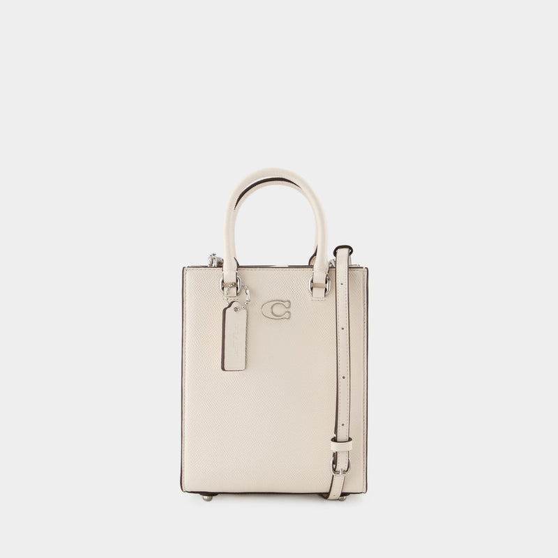 Tote 16 Tote Bag - Coach - Leather - White